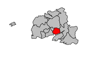 Cantonul Guipavas în cadrul arondismentului