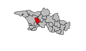 Cantonul Quimper-3 în cadrul arondismentului