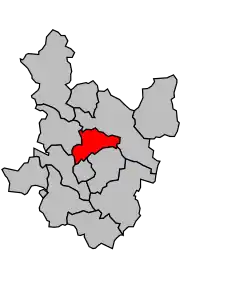 Cantonul Alès-Nord-Est în cadrul arondismentului