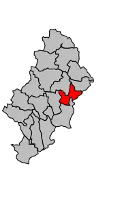 Cantonul Aramon în cadrul arondismentului