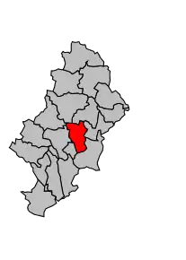 Cantonul Marguerittes în cadrul arondismentului