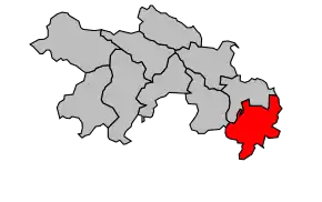 Cantonul Quissac în cadrul arondismentului