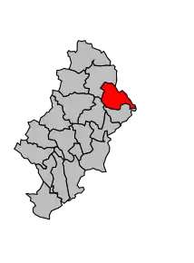 Cantonul Roquemaure în cadrul arondismentului