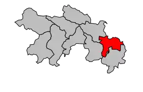 Cantonul Sauve în cadrul arondismentului