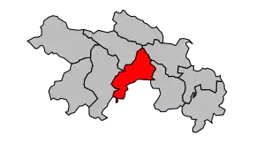 Cantonul Sumène în cadrul arondismentului