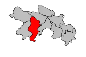 Cantonul Le Vigan în cadrul arondismentului