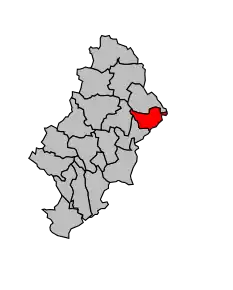 Cantonul Villeneuve-lès-Avignon în cadrul arondismentului