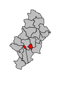 Cantonul La Vistrenque în cadrul arondismentului