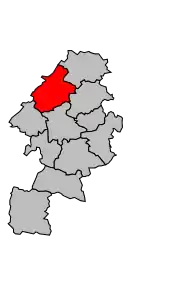 Cantonul Boulogne-sur-Gesse în cadrul arondismentului