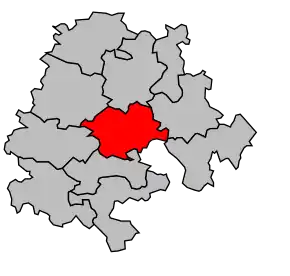 Cantonul Carbonne în cadrul arondismentului