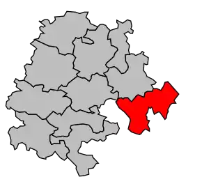 Cantonul Cintegabelle în cadrul arondismentului