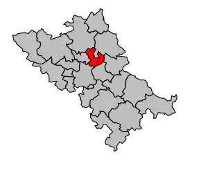 Cantonul Toulouse-15 în cadrul arondismentului