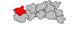 Cantonul Cazaubon în cadrul arondismentului