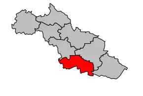 Cantonul Miélan în cadrul arondismentului