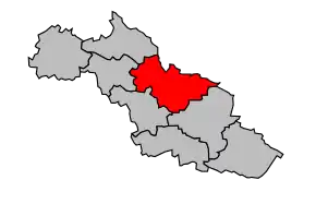 Cantonul Montesquiou în cadrul arondismentului