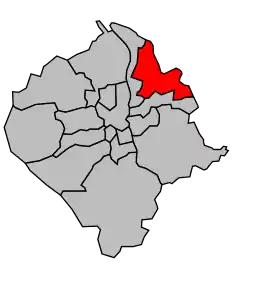 Cantonul Carbon-Blanc în cadrul arondismentului