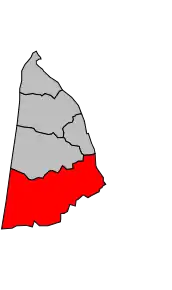 Cantonul Castelnau-de-Médoc în cadrul arondismentului