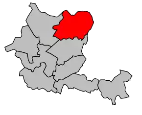 Cantonul Coutras în cadrul arondismentului