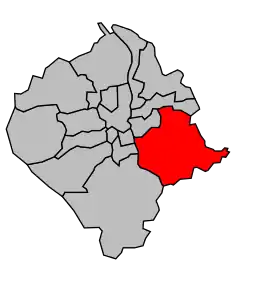 Cantonul Créon în cadrul arondismentului