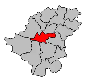 Cantonul Langon în cadrul arondismentului