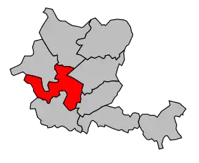 Cantonul Libourne în cadrul arondismentului