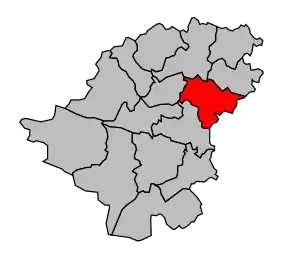 Cantonul La Réole în cadrul arondismentului