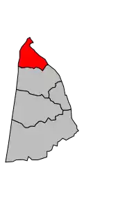 Cantonul Saint-Vivien-de-Médoc în cadrul arondismentului