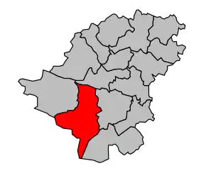 Cantonul Villandraut în cadrul arondismentului