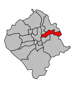 Cantonul Cenon în cadrul arondismentului