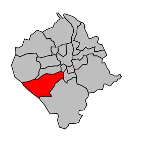 Cantonul Gradignan în cadrul arondismentului