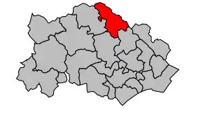 Cantonul Bédarieux în cadrul arondismentului