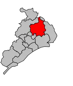 Cantonul Castries în cadrul arondismentului