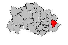 Cantonul Florensac în cadrul arondismentului