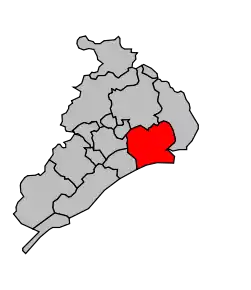 Cantonul Mauguio în cadrul arondismentului