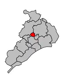 Cantonul Montpellier-2 în cadrul arondismentului