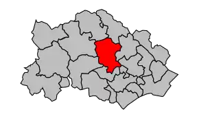 Cantonul Murviel-lès-Béziers în cadrul arondismentului