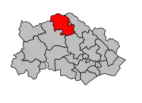 Cantonul Saint-Gervais-sur-Mare în cadrul arondismentului