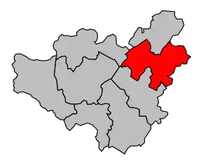 Cantonul Saint-Martin-de-Londres în cadrul arondismentului