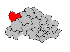 Cantonul La Salvetat-sur-Agout în cadrul arondismentului