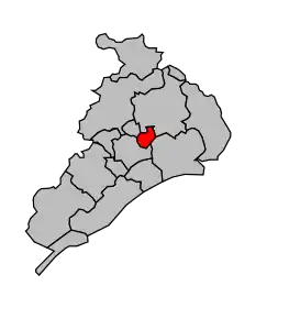 Cantonul Castelnau-le-Lez în cadrul arondismentului