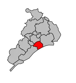 Cantonul Lattes în cadrul arondismentului