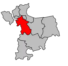 Cantonul Châteauneuf-d'Ille-et-Vilaine în cadrul arondismentului