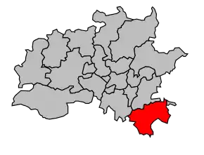 Cantonul Janzé în cadrul arondismentului