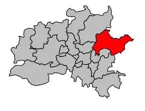 Cantonul Liffré în cadrul arondismentului