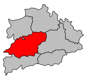 Cantonul Pipriac în cadrul arondismentului