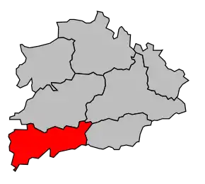 Cantonul Redon în cadrul arondismentului