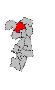 Cantonul Saint-Brice-en-Coglès în cadrul arondismentului