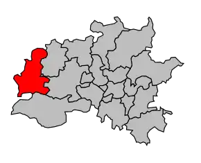 Cantonul Saint-Méen-le-Grand în cadrul arondismentului