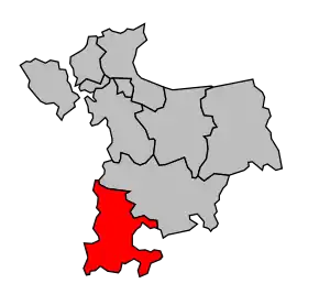 Cantonul Tinténiac în cadrul arondismentului