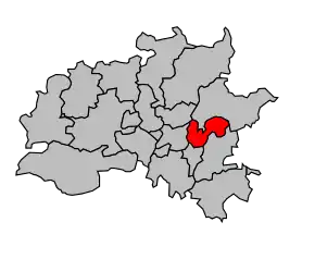 Cantonul Cesson-Sévigné în cadrul arondismentului